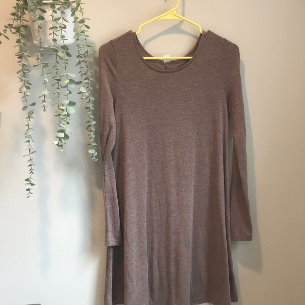 Taupe dress